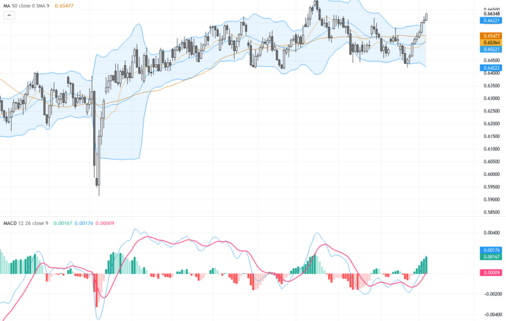 AUDUSD技術與基本面分析：突破0.6600的多頭整固與關鍵阻力觀察