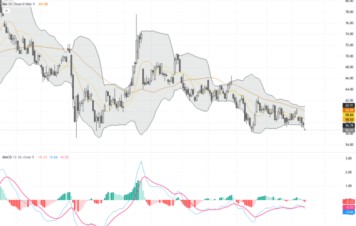 WTI原油價格技術與基本面深度解析：供應過剩疑慮引發關鍵支撐測試