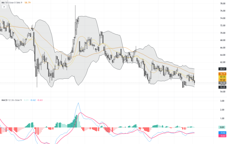 WTI原油：美國加深委內瑞拉油業介入引發價格承壓，技術面顯示關鍵支撐待守