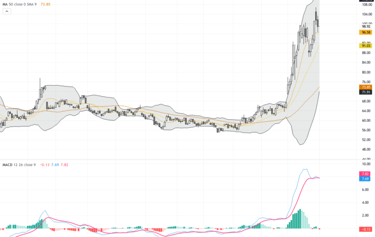 WTI原油價格回落測試關鍵支撐，技術形態暗示短線波動加劇