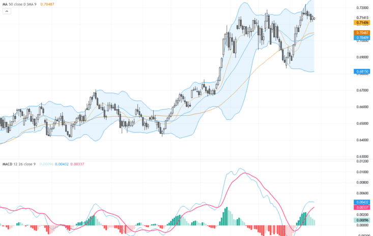 AUDUSD：多頭蓄勢待發，突破關鍵阻力點近在眼前