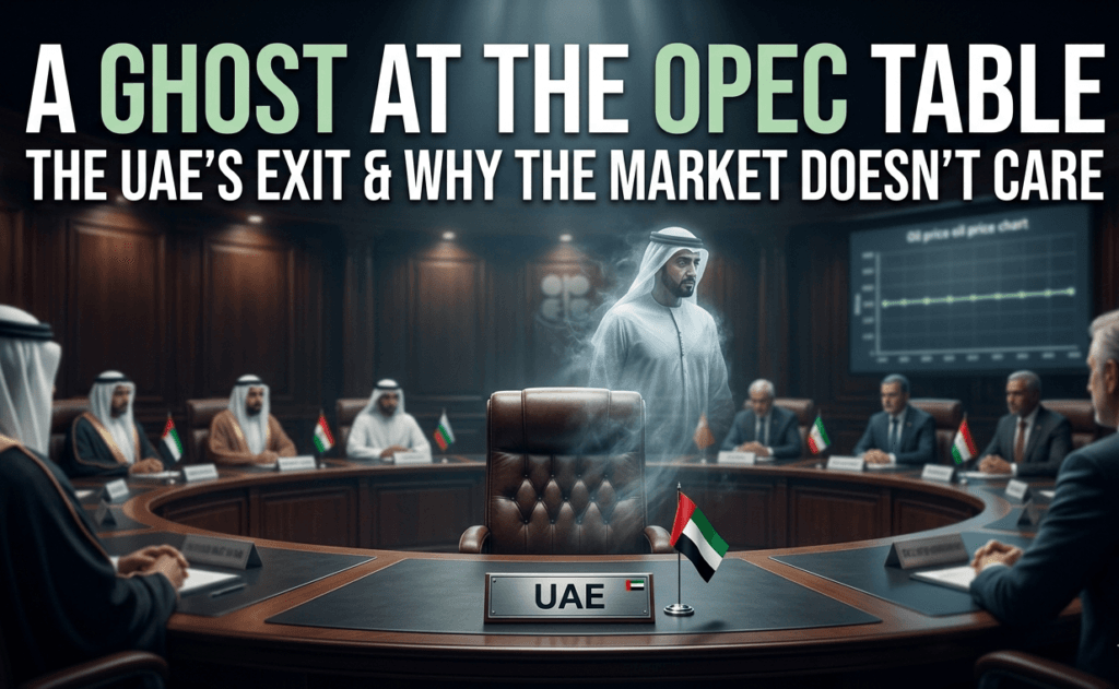 阿聯酋怒退OPEC，油市連眼皮都懶得眨一下