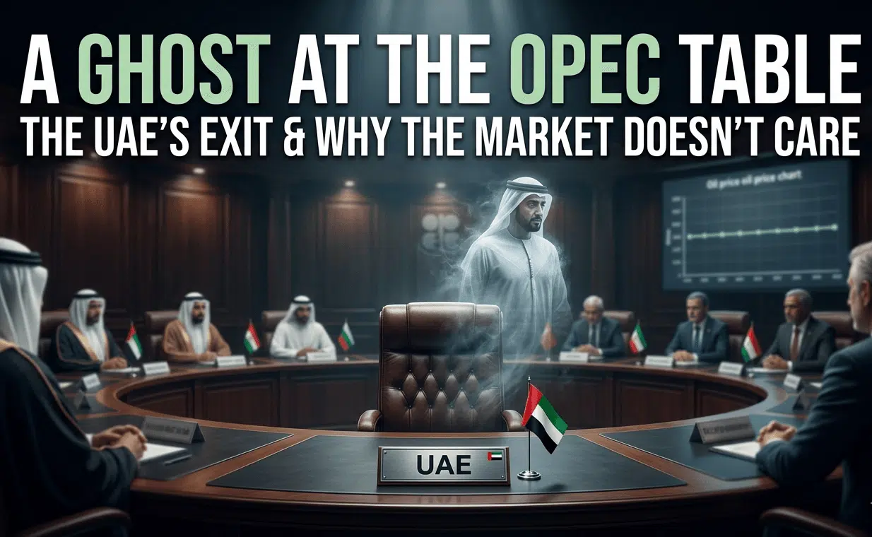 阿聯酋怒退OPEC，油市連眼皮都懶得眨一下